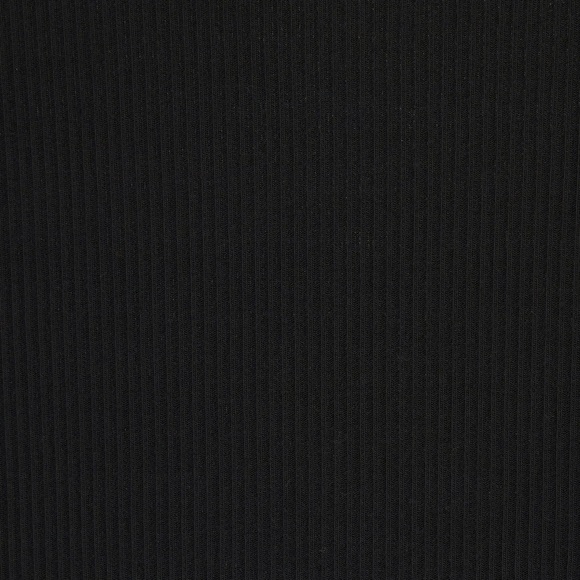 Skims | Long Slip Dress Ribbed in Onyx Black Size S Small - Picture 12 of 12